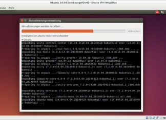 Trusty Tahr in der VirtualBox