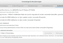 Das E550 mit dem FGLRX