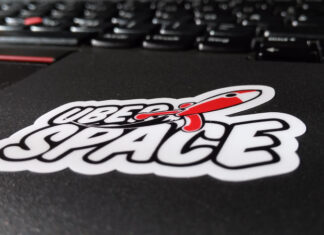 Uberspace Sticker