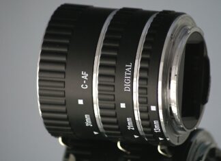 Zwischenringe für Makroaufnahmen