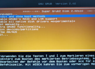 GRUB2 reparieren