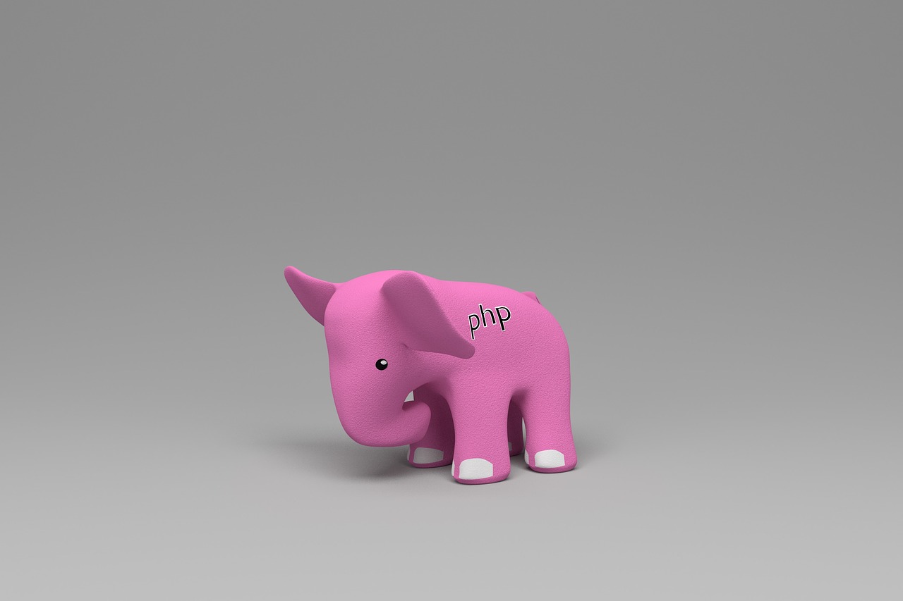 Php Elephant Pink Elephant Php Php  - alekseynemiro / Pixabay