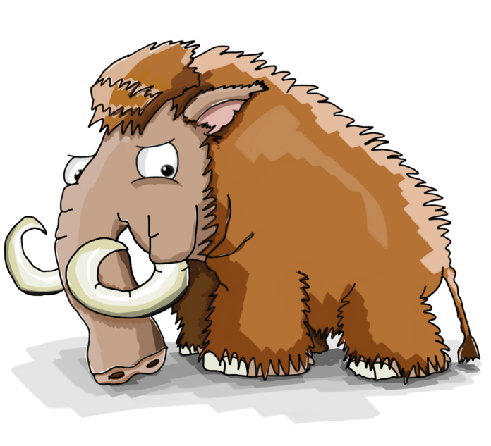 Mammoth Cool Cartoon Strongman  - creozavr / Pixabay