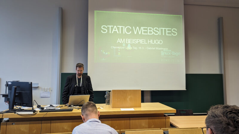 Vortrag - Static Website am Beispiel Hugo