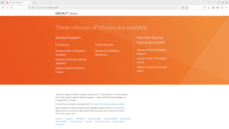 Ubuntu Release Server