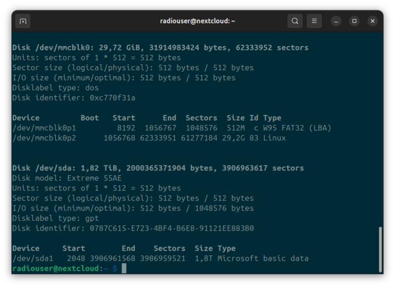 Identifizierung der SSD im System