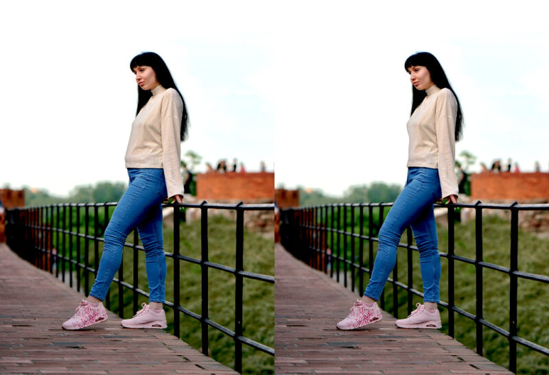 Warptransformation mit GIMP