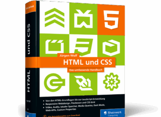 HTML und CSS: Das umfassende Handbuch Buch-Cover „HTML und CSS: Das umfassende Handbuch“