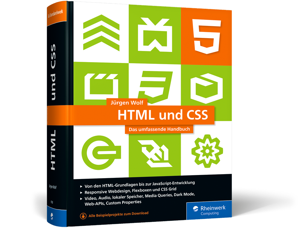 Das ultimative Nachschlagewerk rund um HTML und CSS Buch-Cover „HTML und CSS: Das umfassende Handbuch“
