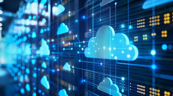 ai generated, computer, cloud, data, network, internet, technology, server, networking, information, connection, communication, cloud computing concept, system, computing, digital, database, capacity, storage, technical, services